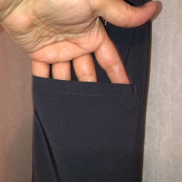 UP SP Charcoal Gray Drawstring Scrub Pants - Picture 8 of 14